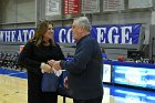 WBBall Final Four tribute  Wheaton College honored the 25th anniversary of the 1994-95 women’s basketball team that went to the NCAA final four during halftime ceremony of Wheaton’s game against Mount Holyoke College Saturday, January 18, 2020. - Photo By: KEITH NORDSTROM : Wheaton, basketball, NCAA, Final Four, 25th anniversary